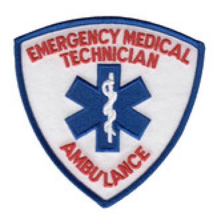 EMERGENCY MEDICAL TECHNICIAN, AMBULANCE PATCH - SEW ON